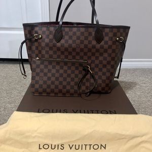 ❣️SOLD❣️Authentic LV never full with pouch